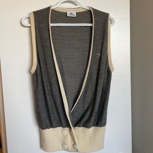 Lacoste wool vest